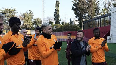 Galatasaray'ın Sparta Prag mesaisi başladı! Icardi'ye doğum günü sürprizi