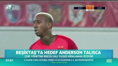 >Beşiktaş'ta hedef Anderson Talisca