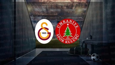 Galatasaray Ümraniyespor maçı CANLI