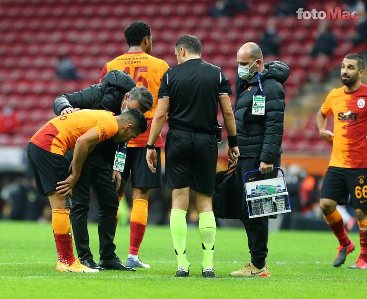 Galatasaray'da Falcao tehlikesi! Sakatlığı geçmezse...