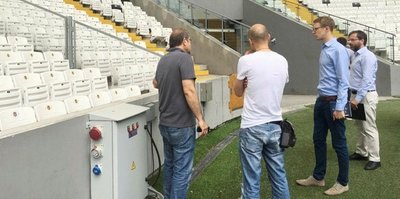 UEFA'dan Vodafone Park'a ziyaret