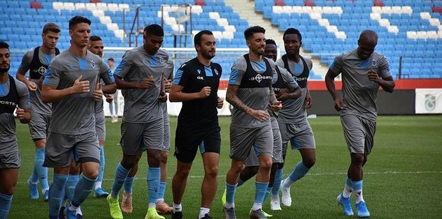 Trabzonspor'da Sparta Prag maçı hazırlıkları