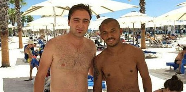 Galatasaraylı Mariano Antalya'da tatilde