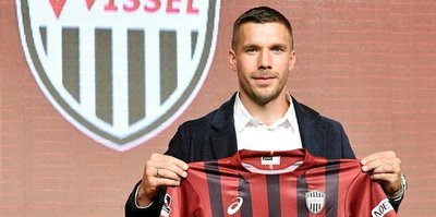 Podolski, Vissel Kobe’ye imzayı attı