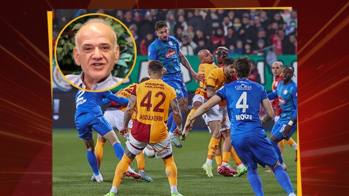 Ahmet Çakar Çaykur Rizespor-Galatasaray maçını yorumladı Ahmet Çakar Çaykur Rizespor-Galatasaray maçını yorumladı