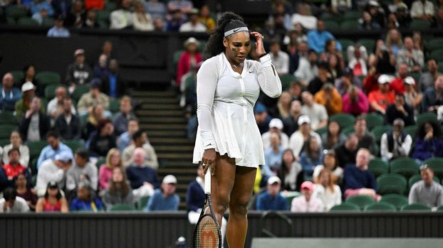 Serena Williams Wimbledon'a ilk turda veda etti