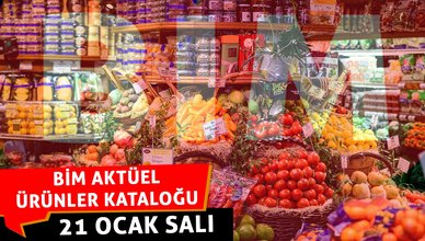 BİM aktüel kataloğu 21 Ocak Salı | Bu salı Bim’de indirimli ürünler!