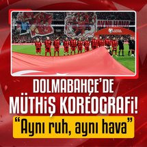 Dolmabahçe'de müthiş koreografi!