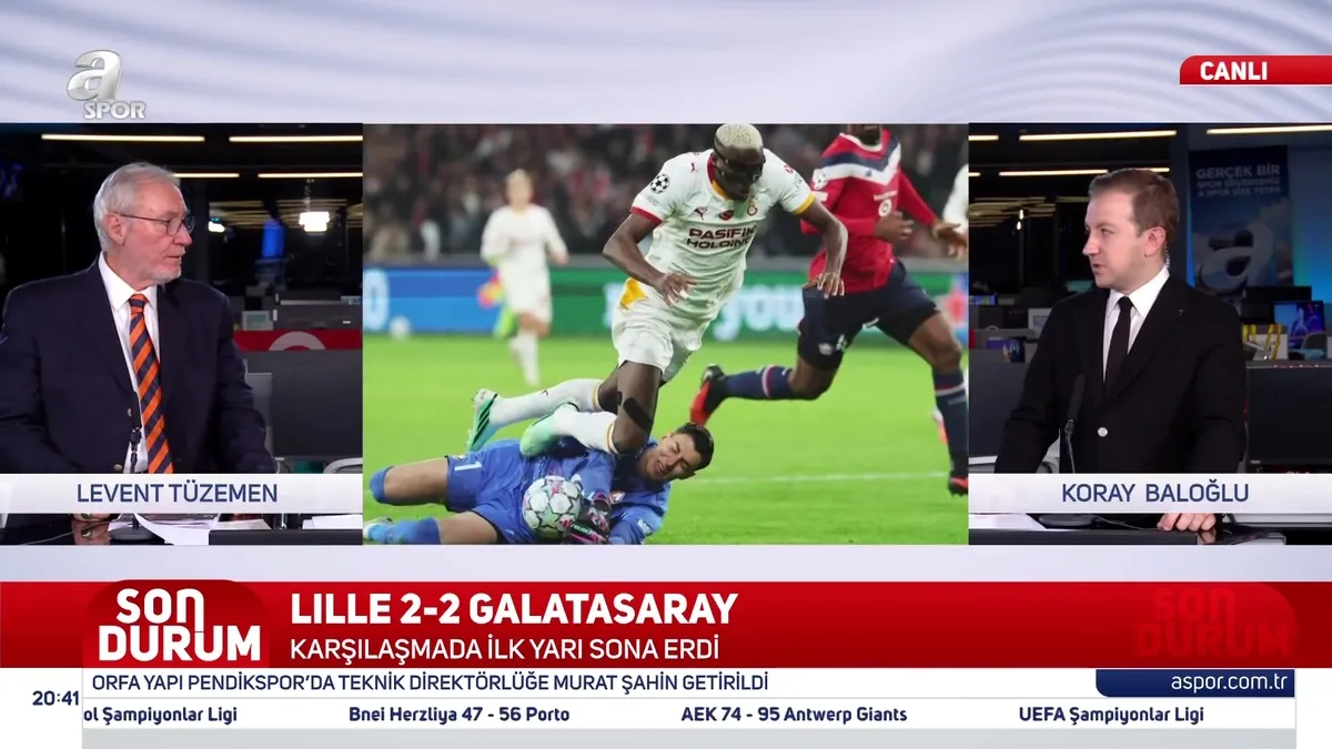 GALATASARAY HABERLERİ - Levent Tüzemen'den flaş Osimhen eleştirisi!