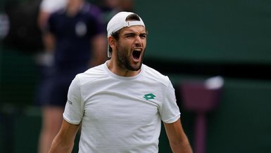Son dakika spor haberi: Wimbledon tek erkeklerde ilk finalist Matteo Berrettini oldu