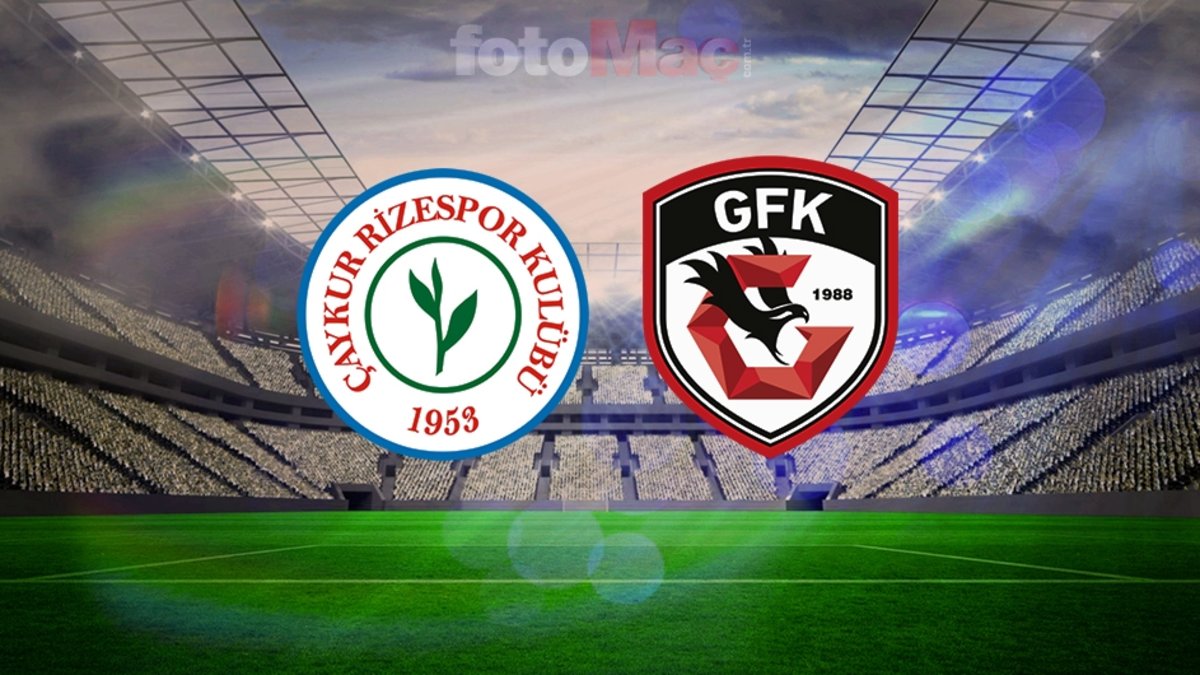 ZTK | Çaykur Rizespor-Gaziantep FK maçı detayları: Hangi kanalda, şifresiz mi?