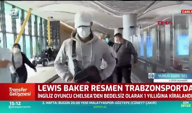 Lewis Baker resmen Trabzonspor'da