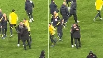 Okan Buruk Tedesco’yu sarılarak kutladı!