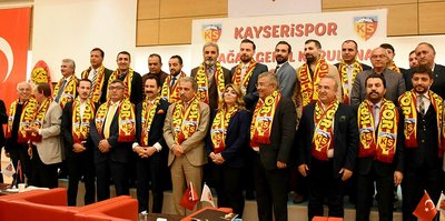 Kayserispor'da Erol Bedir yeniden başkan