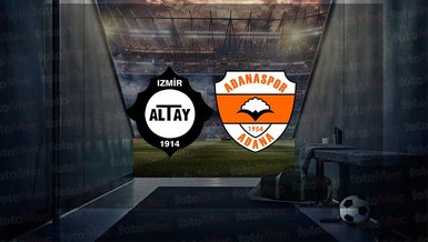 Altay - Adanaspor maçı ne zaman, saat kaçta ve hangi kanalda canlı yayınlanacak? | Trendyol 1. Lig