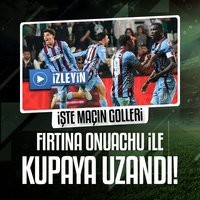 Fırtına, Onuachu ile kupaya uzandı!