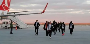 Galatasaray kafilesi Sivas’ta