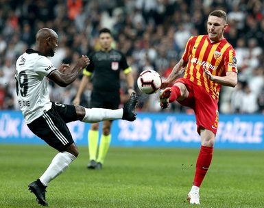 Beşiktaş - Kayserispor maçından kareler