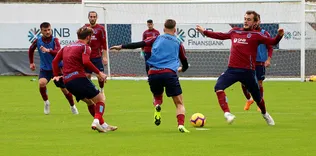 Trabzonspor’da Kayserispor maçı hazırlıkları