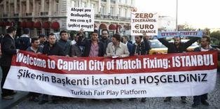 Trabzon'dan UEFA protestosu