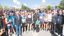 Konya’da yarı maraton coşkusu yaşandı