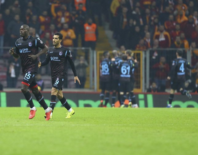 Galatasaray - Trabzonspor maçından kareler