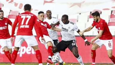 Son dakika spor haberleri | Sivasspor Beşiktaş maçında Aboubakar şoku!
