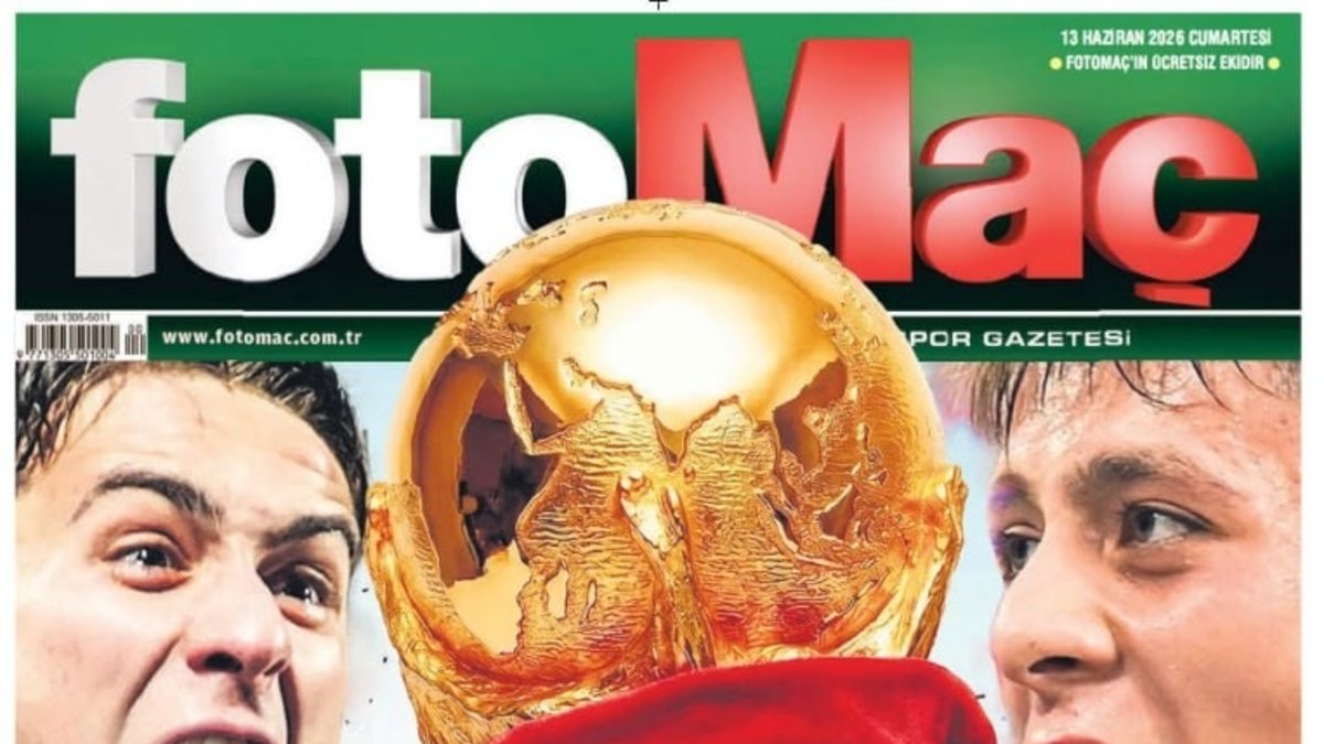 Fotomaç Dünya Kupası 2026 eki yayında