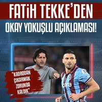 Tekke'den Okay Yokuşlu açıklaması!