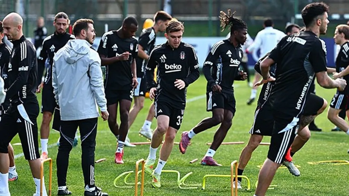 Beşiktaş Fatih Karagümrük maçı hazırlıklarına devam etti