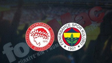 Olympiakos - Fenerbahçe maçı CANLI YAYIN | FB maçı şifresiz izle