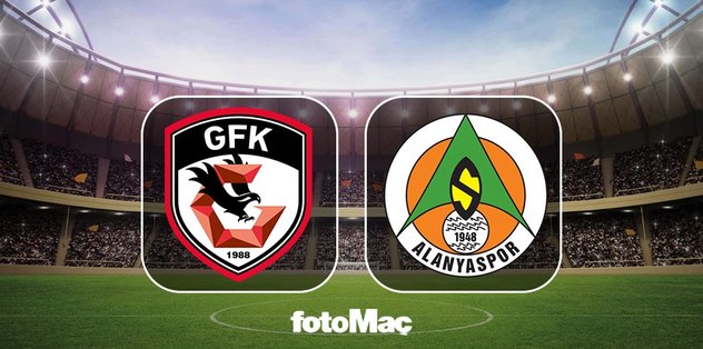 Gaziantep FK-Corendon Alanyaspor maçı CANLI