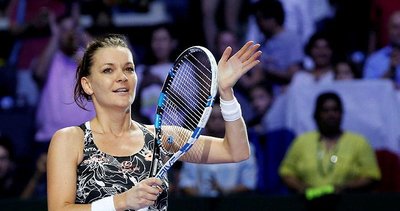 Agnieszka Radwanska'dan kortlara veda