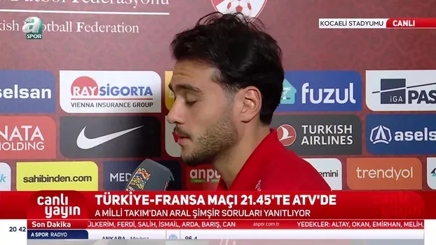 Aral Şimşir, Fransa maçı öncesi takımın hazır olduğunu söyledi