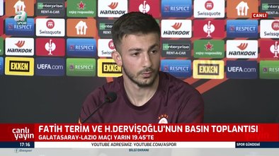 Son dakika Galatasaray haberi: Halil Dervişoğlu'ndan Lazio sözleri!