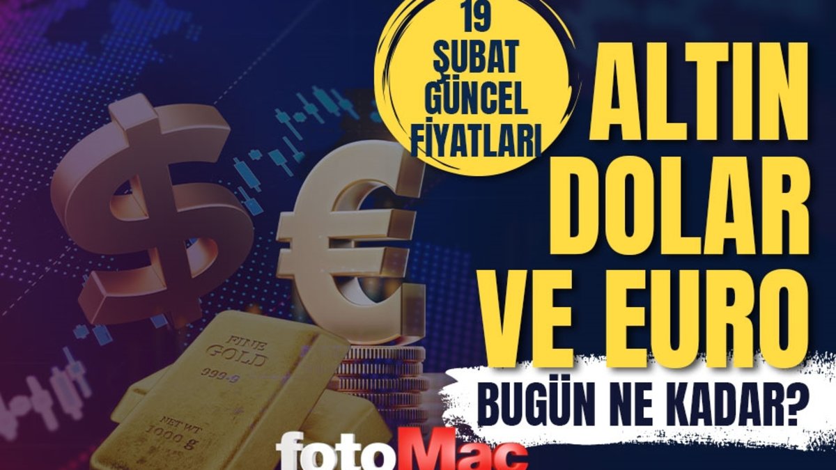 Gram altın fiyatı 19 Şubat: Çeyrek, yarım, tam altın güncel değerleri ve Dolar Kuru Gram altın fiyatı 19 Şubat: Çeyrek, yarım, tam altın güncel değerleri ve Dolar Kuru