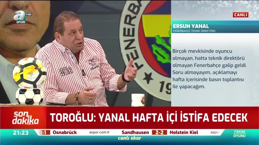 Erman Toroglu Ersun Yanal Istifa Edecek Videosunu Izle Fotomac Tv