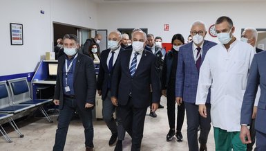 Göztepe Altay maçında yaralanan Mehmet Çakır’a TFF Başkanı Büyükekşi'den ziyaret