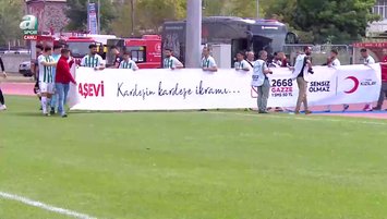 Ziraat Türkiye Kupası'nda Filistin'e destek mesajı!