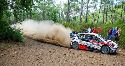 WRC Türkiye Rallisi ikinci gün yarışları başladı