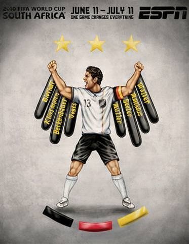 2010 Dünya Kupası tematik posterleri