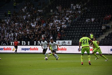 Beşiktaş - CSKA Moskova maçından görüntüler