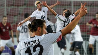 Lille'den Yusuf Yazıcı'ya videolu tebrik!