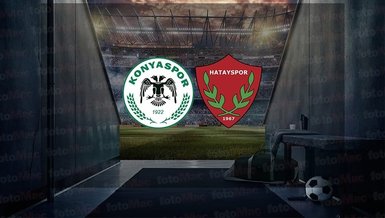 Konyaspor - Hatayspor maçı CANLI izle! Konya Hatay maçı canlı anlatım