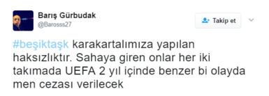 UEFA’nın Beşiktaş kararına büyük tepki