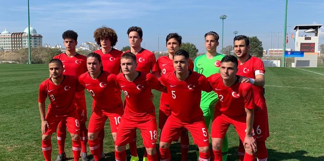 Genç milliler Gine'ye 2-1 mağlup oldu