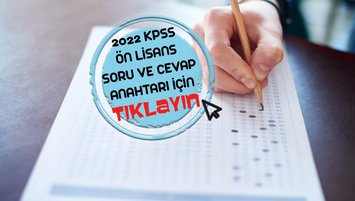 KPSS Ön Lisans 2022 soru ve cevapları PDF indir