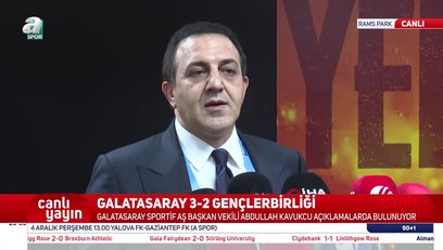 >Abdullah Kavukcu'dan derbi ve hakem açıklaması!