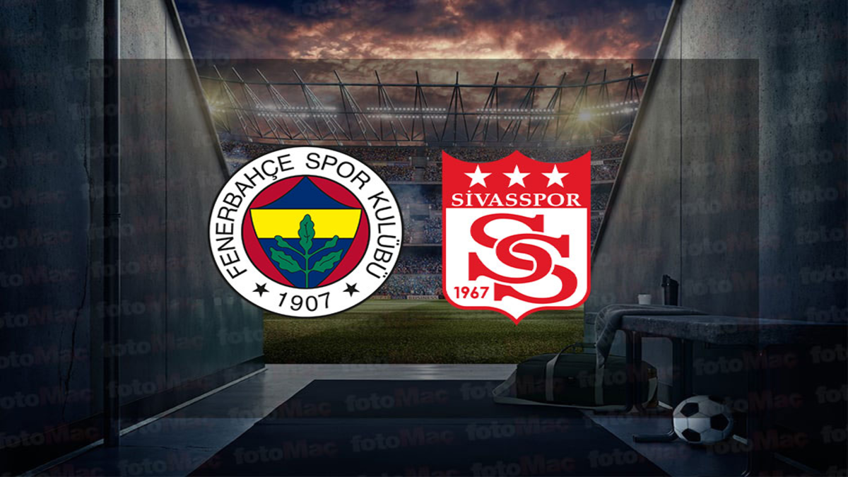 Fenerbahçe - Sivasspor maçı saat kaçta ve hangi kanalda canlı yayınlanacak? | Trendyol Süper Lig canlı izle