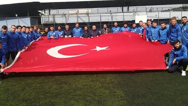 Sarıyer Kulübü'nden Mehmetçiğe anlamlı destek! Dua ettiler...